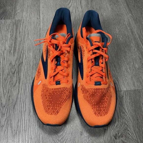 Size 9 - Brooks Launch GTS 9 Orange Blue  Running Shoe Men SAMPLE main image 9